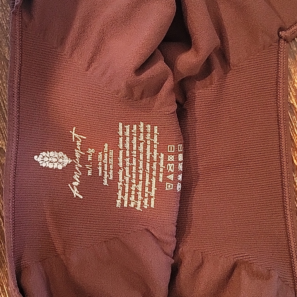 Free People Good Karma Square Neck Sports Bra FP Movement Bralette NEW - Picture 7 of 7